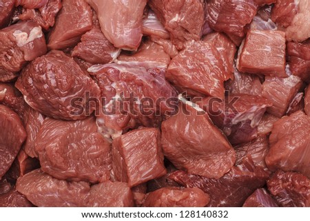 Meat Texture Close Up