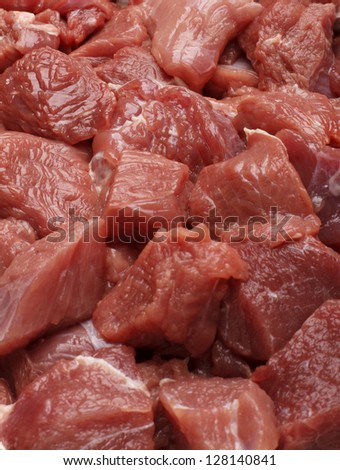 Meat Texture Close Up