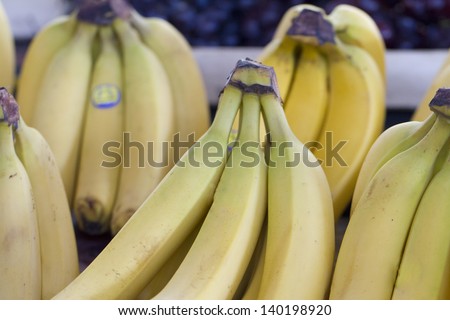 Bananas  In Open Market