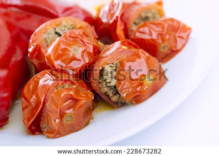 Caucasian Dish - Mutton in Cherry Tomatos