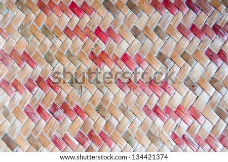 color bamboo craft background