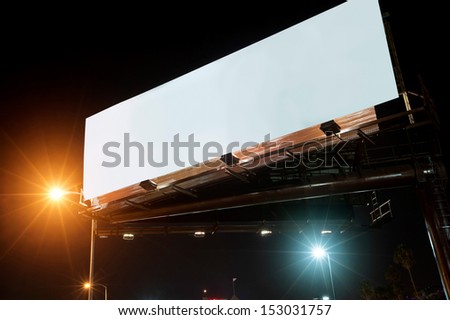 Billboard At Night