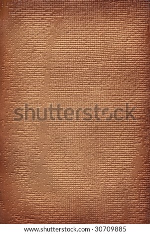brown leather craft tooled vintage book cover with texture and border