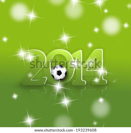 Creative 2014 Soccer Design