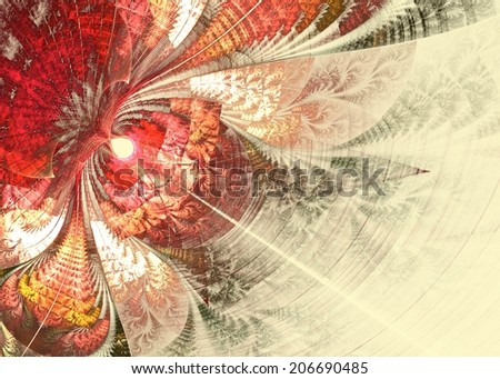Bright and positive life-affirming abstract background