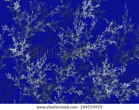 Abstract background with shining  patterns in bright colors blue tones
