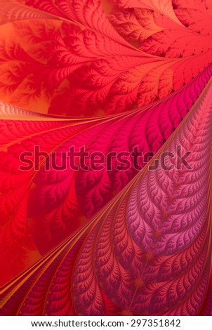 Autumn abstract background, bright and showy. Sends joyful autumnal mood. In some places a little blurred.