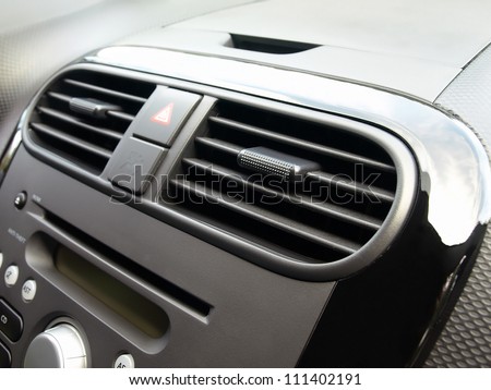 Air conditioner in compact car
