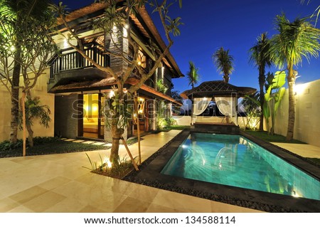 Modern tropical Villa with swimming pool Modern tropical Villa with swimming pool