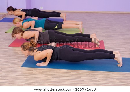 Power Ashtanga Yoga class is in session