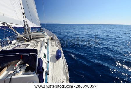 Yacht, sailing regatta.