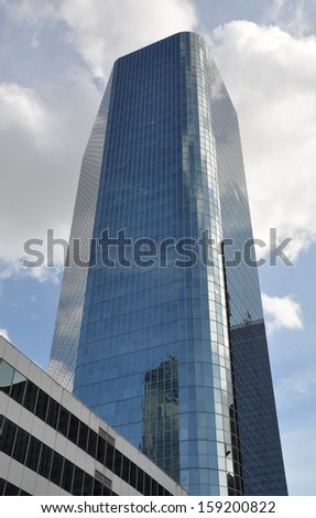 Glass Covered Building