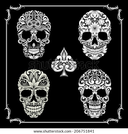 skull Ornamental Collections skull Ornamental Collections