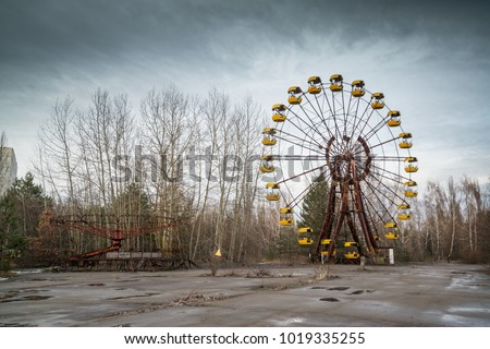 Amusement park in Pripyat / Chernobyl disaster