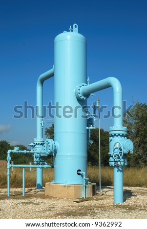 Controls valves are for an oil pipeline.