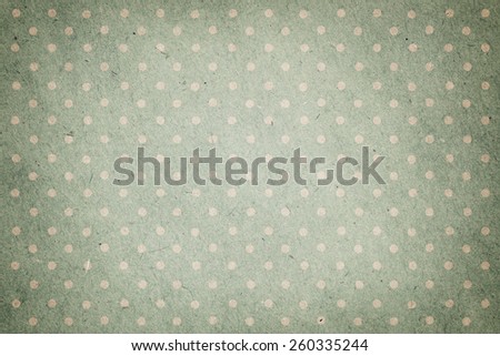 Gray polka dot craft paper for vintage background