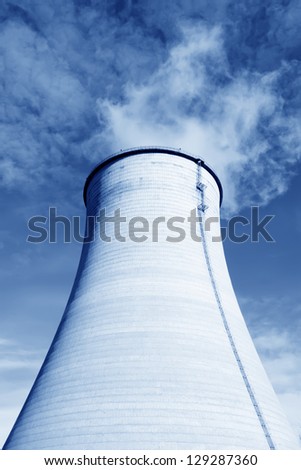 cooling tower at an industrial enterprise, north china