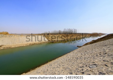 reservoir sluice, a kind of water conservancy project