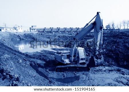 water conservancy dredging engineering field, north china