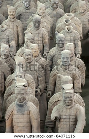 Set of terracotta warriors, Xi\'an