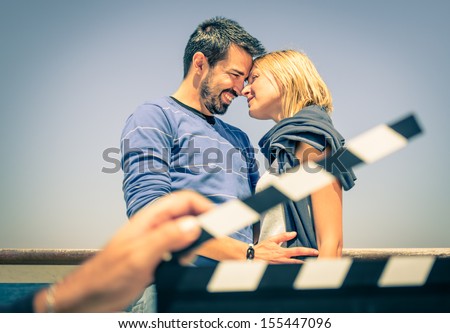 Couple in Love like in a Movie Couple in Love like in a Movie