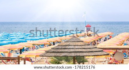 Rimini Beach - Italian Summer Overview