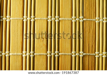 bamboo dish altar