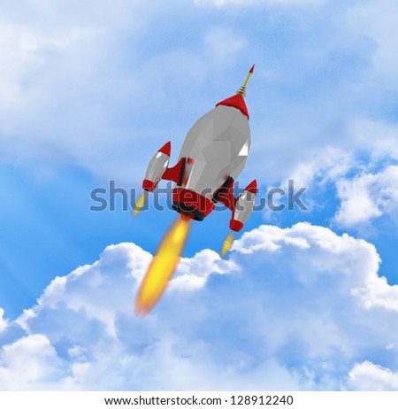 the space rocket