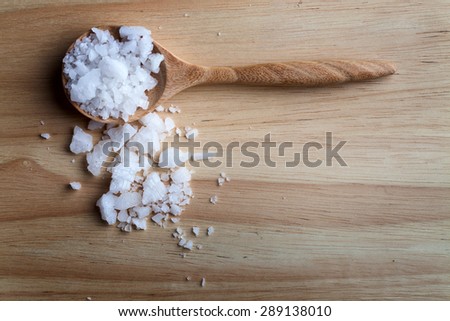 Salt food styling