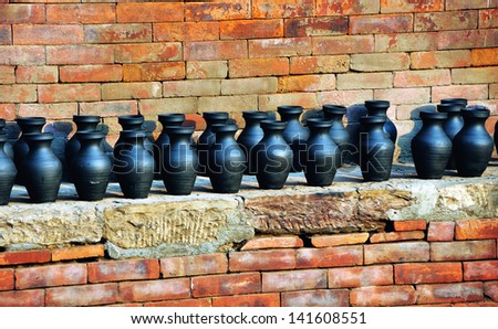Black Clay Pot for Sale