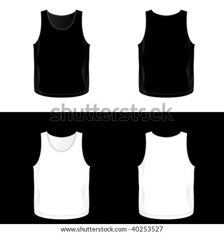 Tank Top Outline