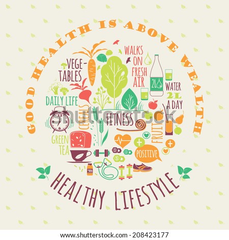 healthy lifestyle background healthy lifestyle background