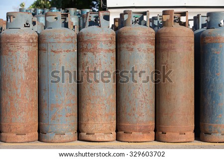 Old Gas Cylinder