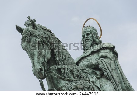 King On a Horse (Statue Detail)