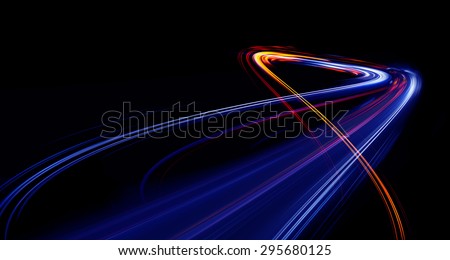 Speed motion at night