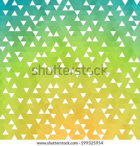 Vector retro pattern of geometric shapes. Colorful mosaic banner. Geometric hipster retro background with place for your text. Retro triangles background. Backdrop. Color. Colorful.