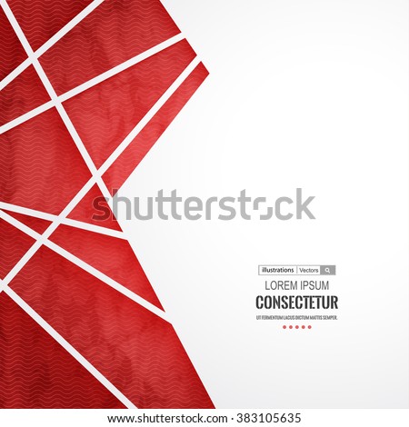 Abstract geometric background with polygons. Info graphics composition with geometric shapes.Retro label design. Vector illustration for business presentation