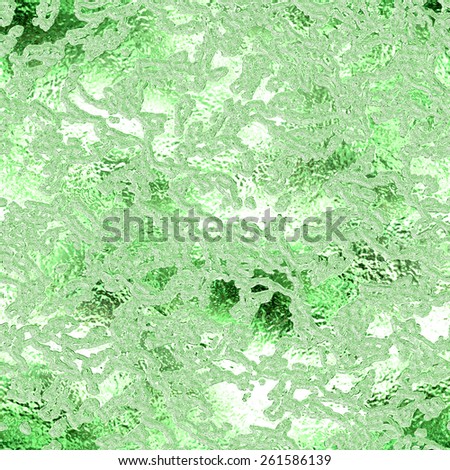 Green ice frozen seamless and tileable texture. Frozen glacier background with cracked and shiny green texture.