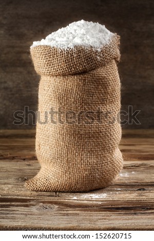 one sack of white flour