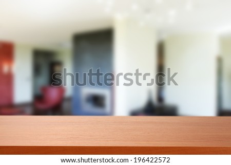 red brown kitchen desk
