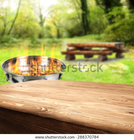 empty background for your food of wooden table place