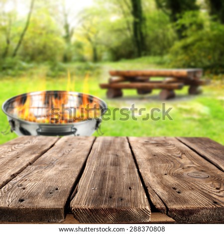 empty background for your food of dark brown table