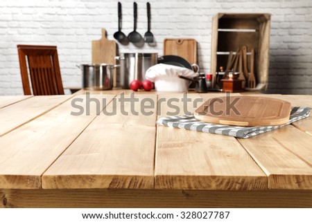 napkin kitchen desk and kitchen interior
