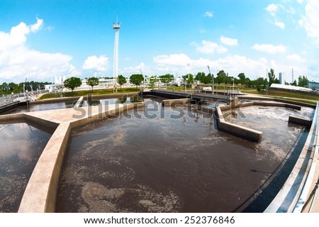 Water cleaning facility outdoors photo