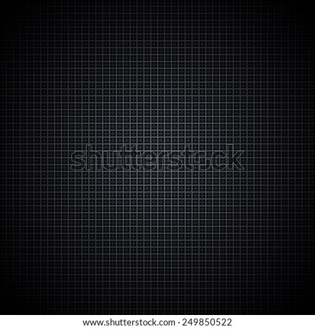 Perfect black texture with overlapping square objects. High quality and resolution