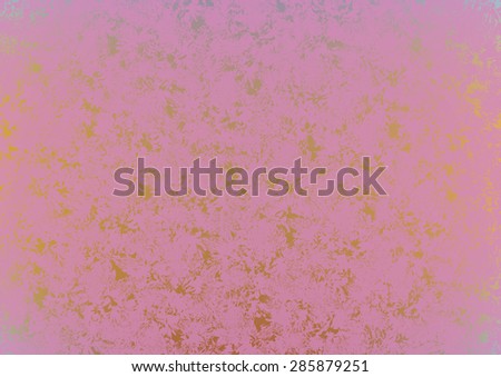Pink and gold abstract background