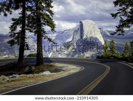 El Capitan USA Yosemite national park road trip