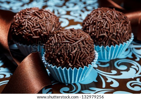 Brazilian sweet BRIGADEIRO Brazilian sweet BRIGADEIRO