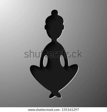 The symbol of the Buddha