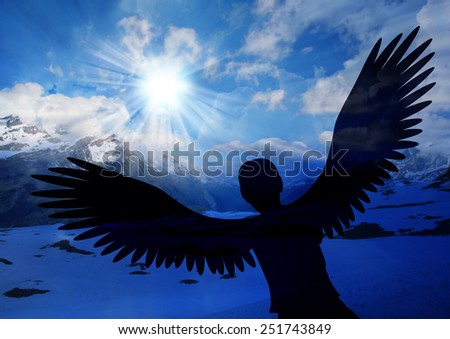 Soar like an eagle-Those who hope in the lord,they will soar on wings like eagles
